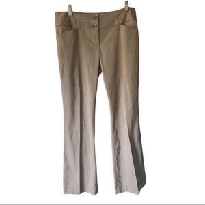 THE LIMITED Drew Fit Beige and Brown Pants size 6